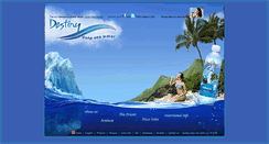 Desktop Screenshot of destinydeepseawater.com